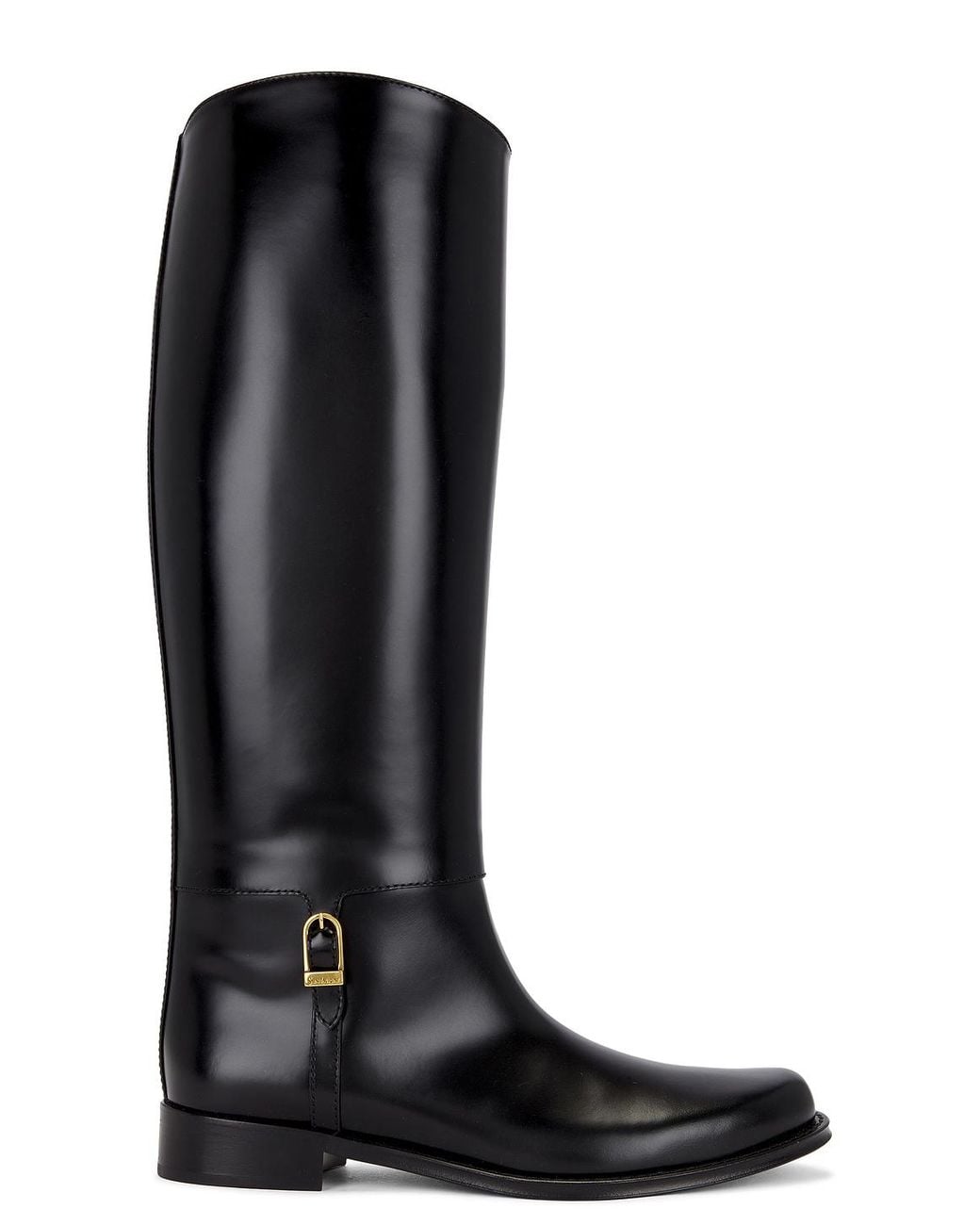 Saint Laurent Black Horny Boot