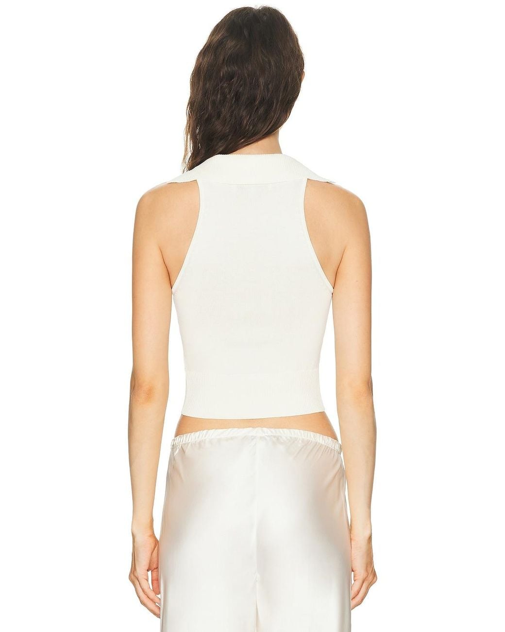 Solid & Striped White The Shelby Top