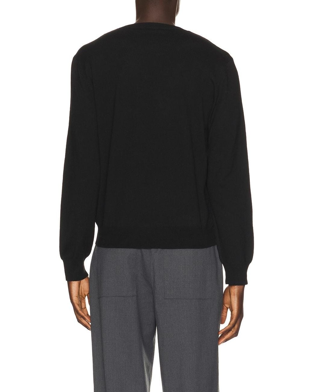 A.P.C. Black Matthieu Pullover for men