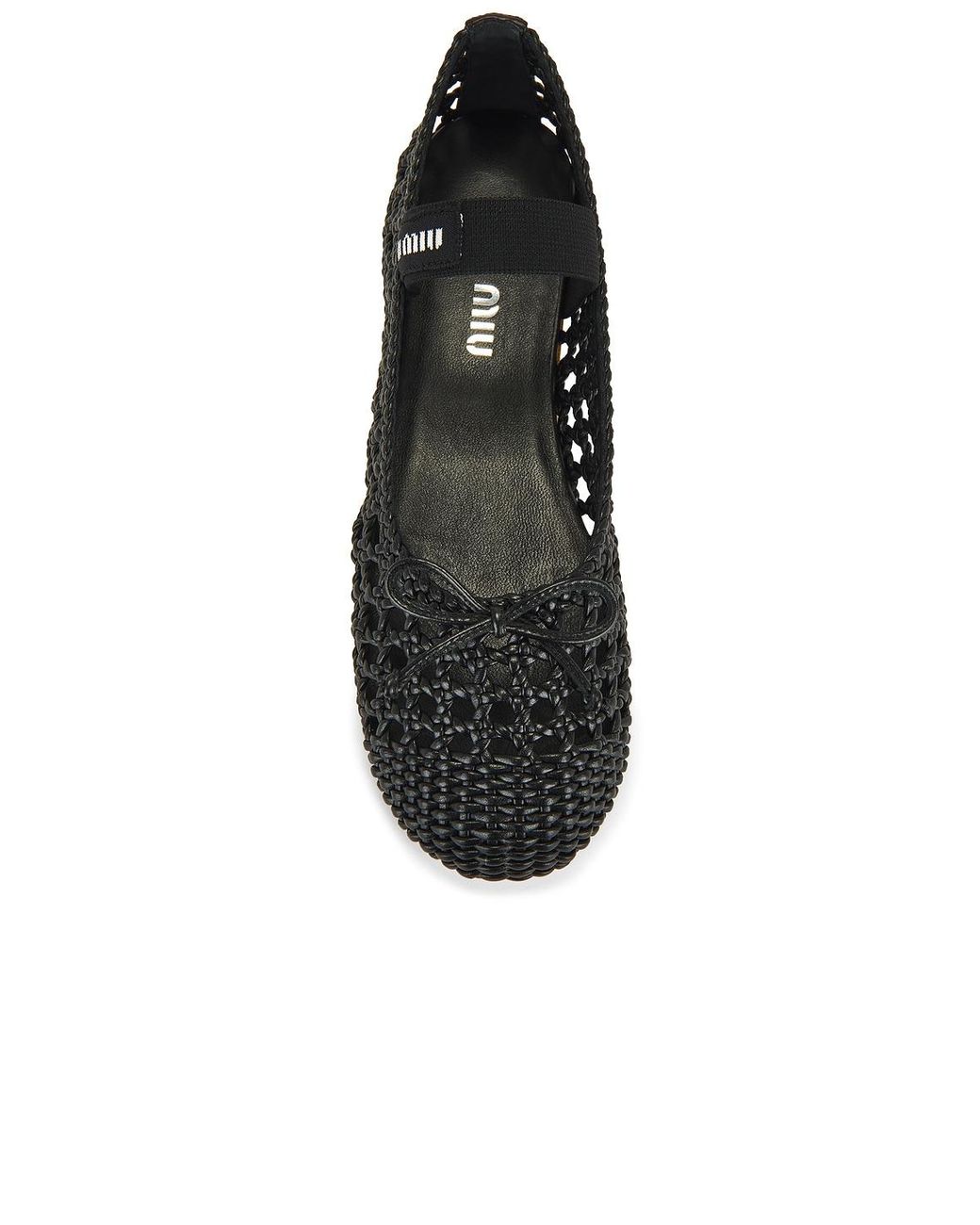 Miu Miu Black Ballet Flat