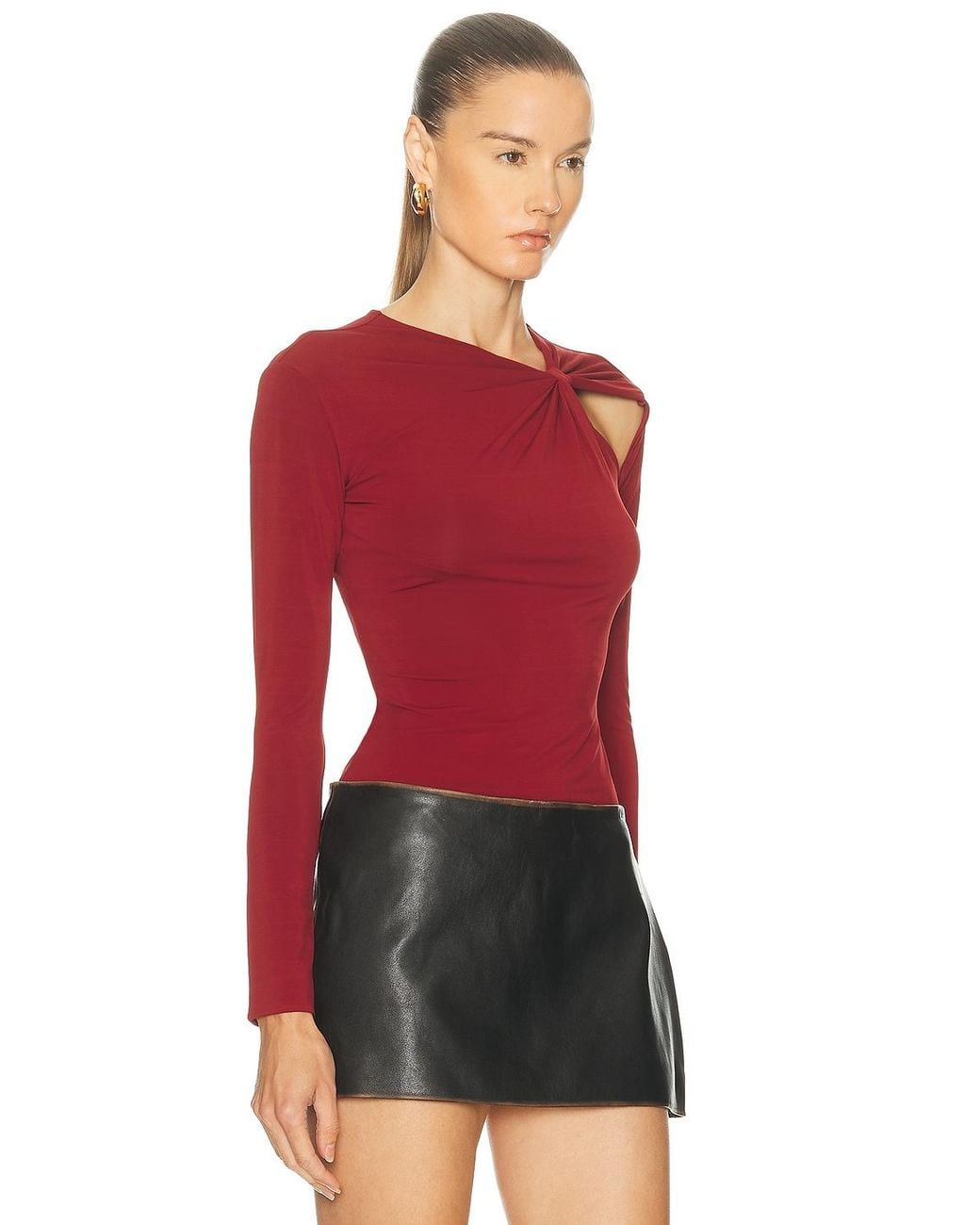 Mimchik Red Doheny Top