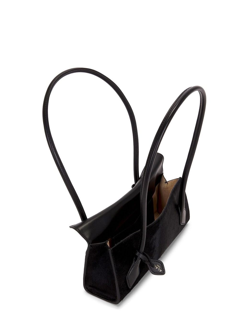 Alaïa Black Small Teckel Flap Bag