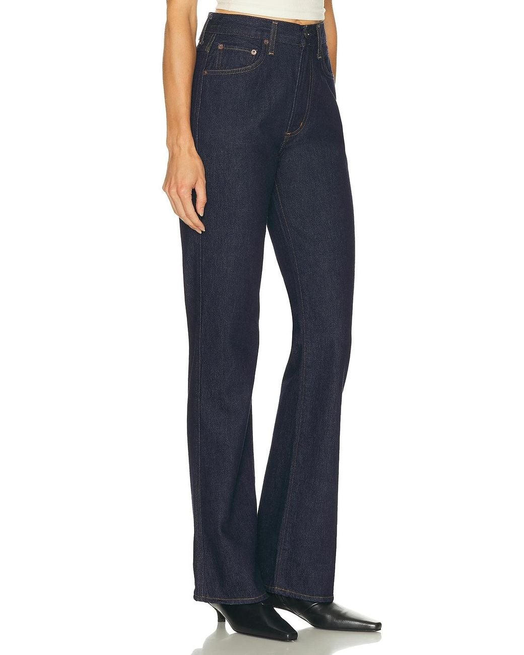 Agolde Blue Leena Bootcut Jeans