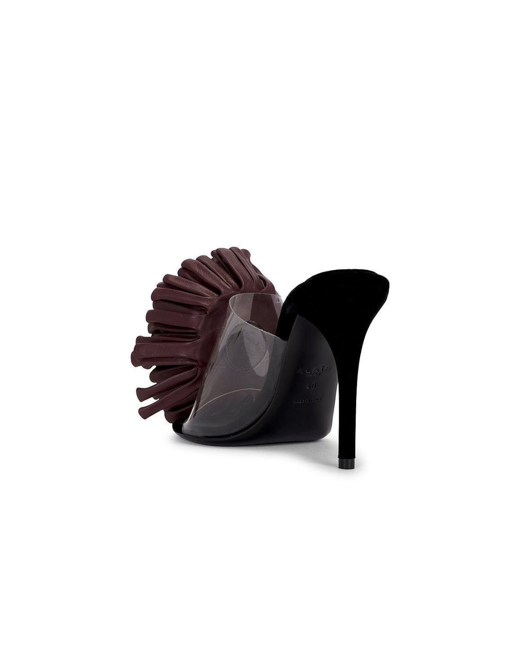 Alaïa Black Mule Sandal