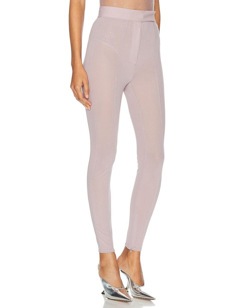 Alex Perry Pink Power Mesh Legging