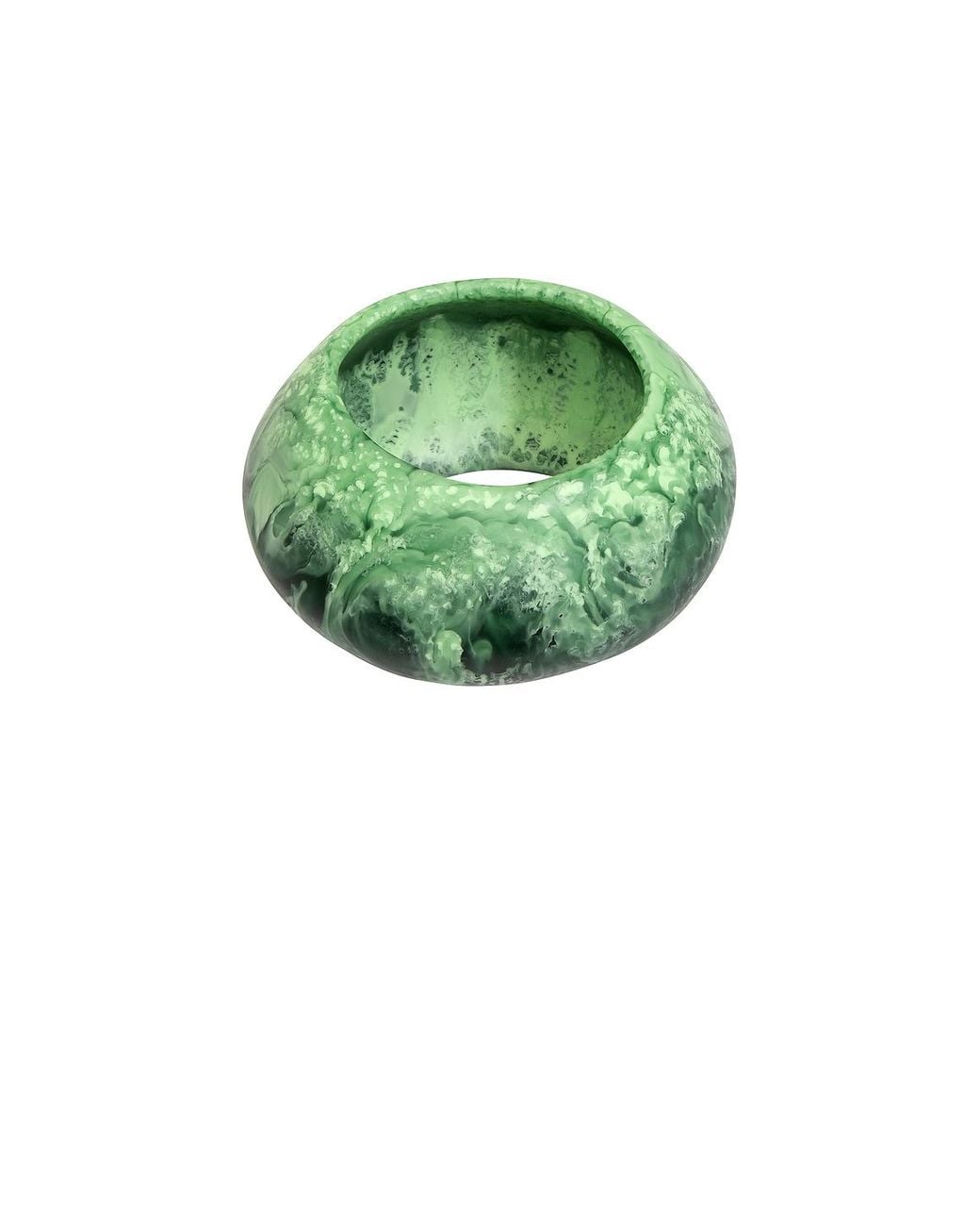 Dinosaur Designs Boulder Bangle Bracelet in Green | Lyst