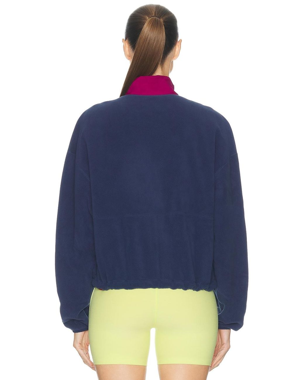 Nike Blue Studio Fleece Jacket
