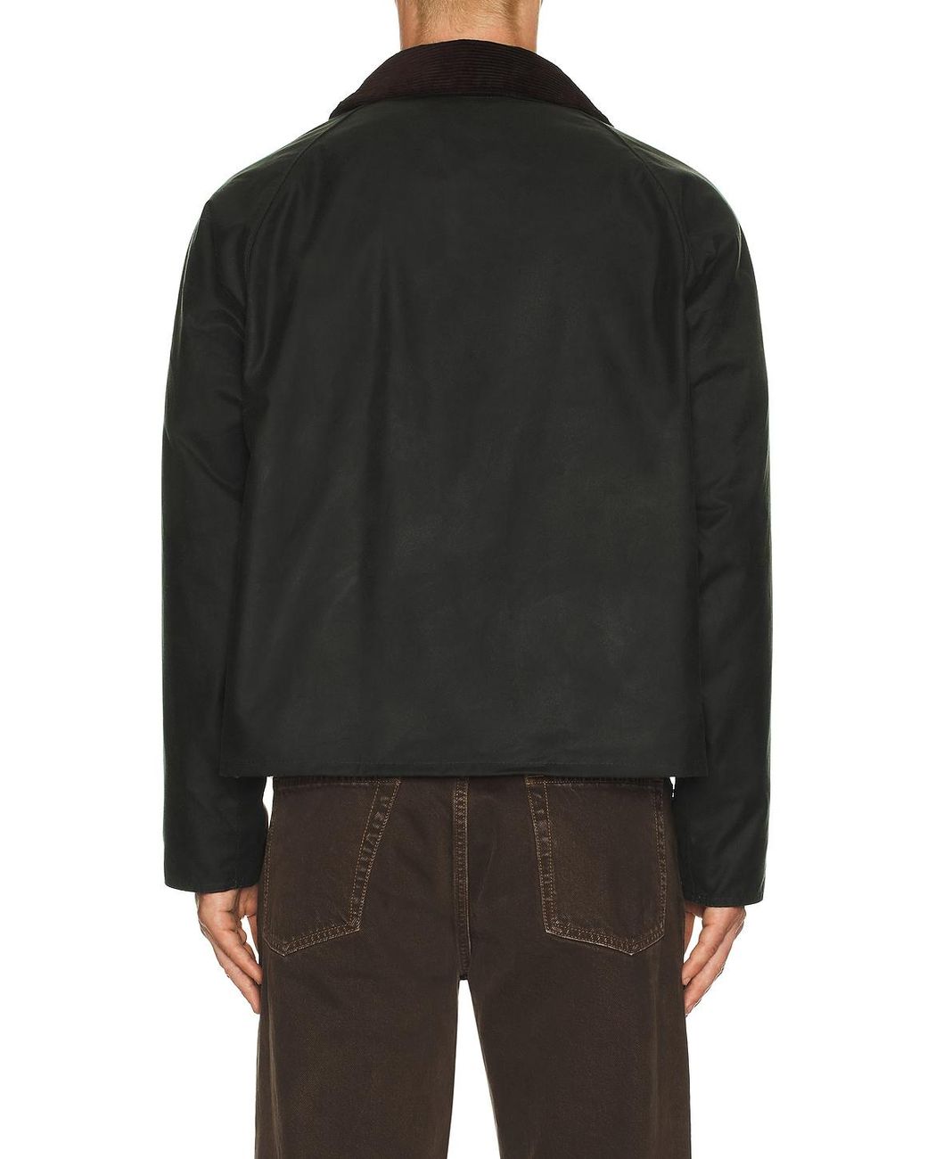 Barbour Black Spey Wax Jacket for men