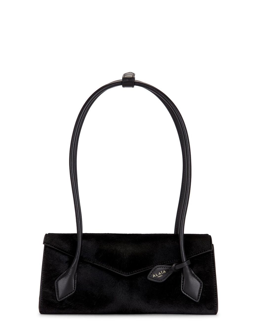 Alaïa Black Small Teckel Flap Bag