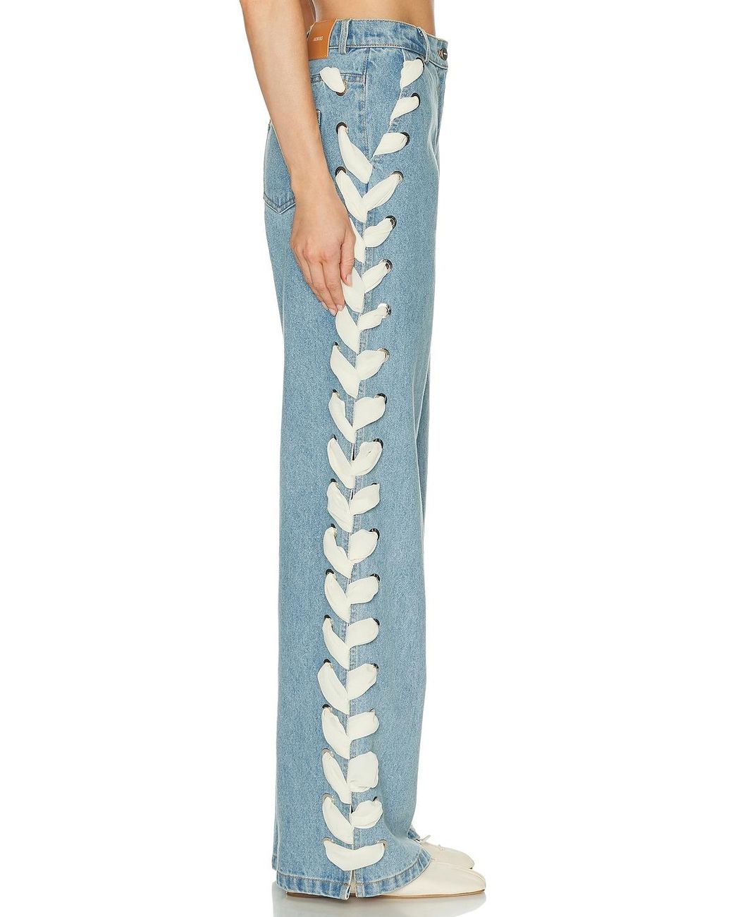AKNVAS Blue Lyd Laced Trouser