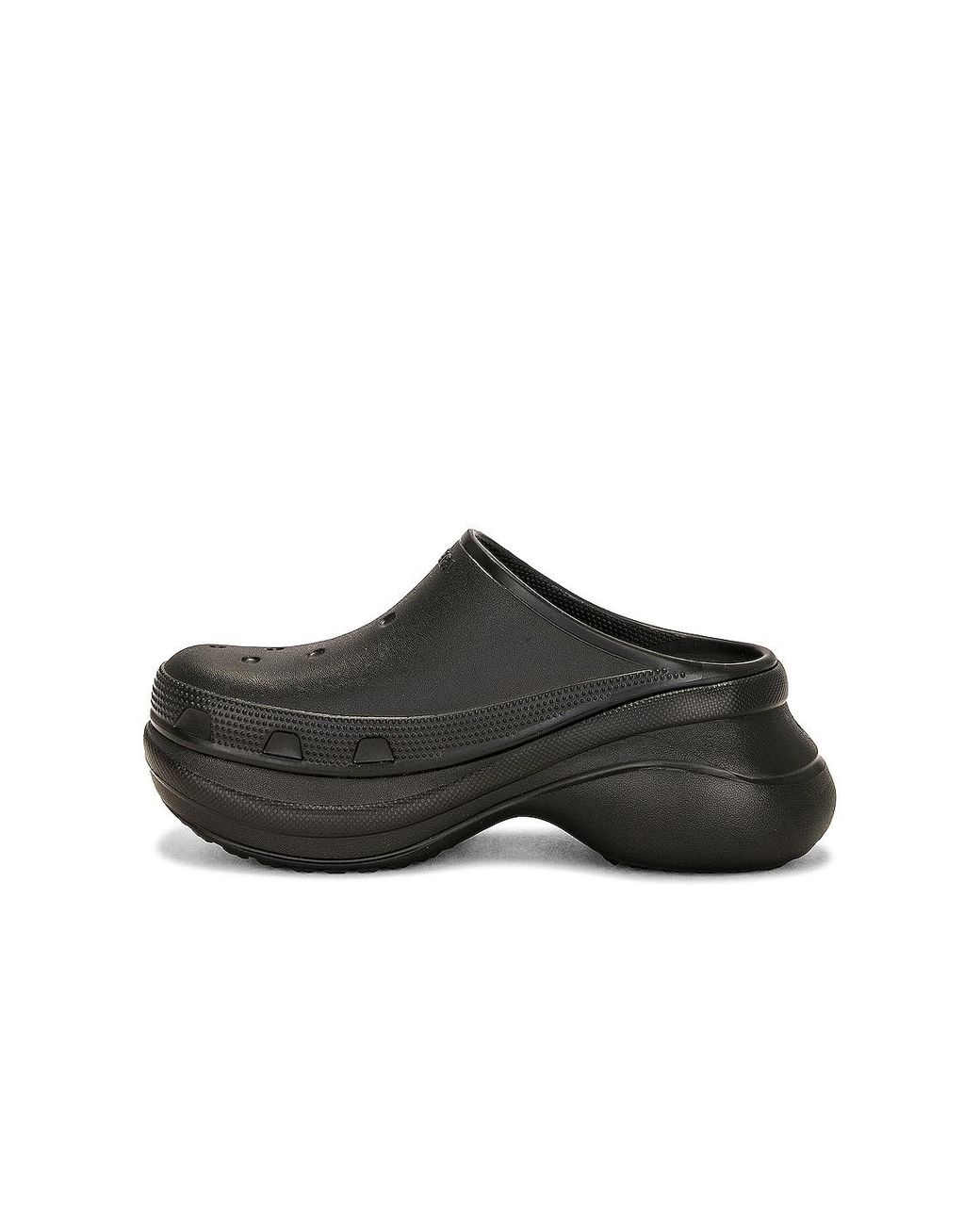 Balenciaga Black Crocs Mule