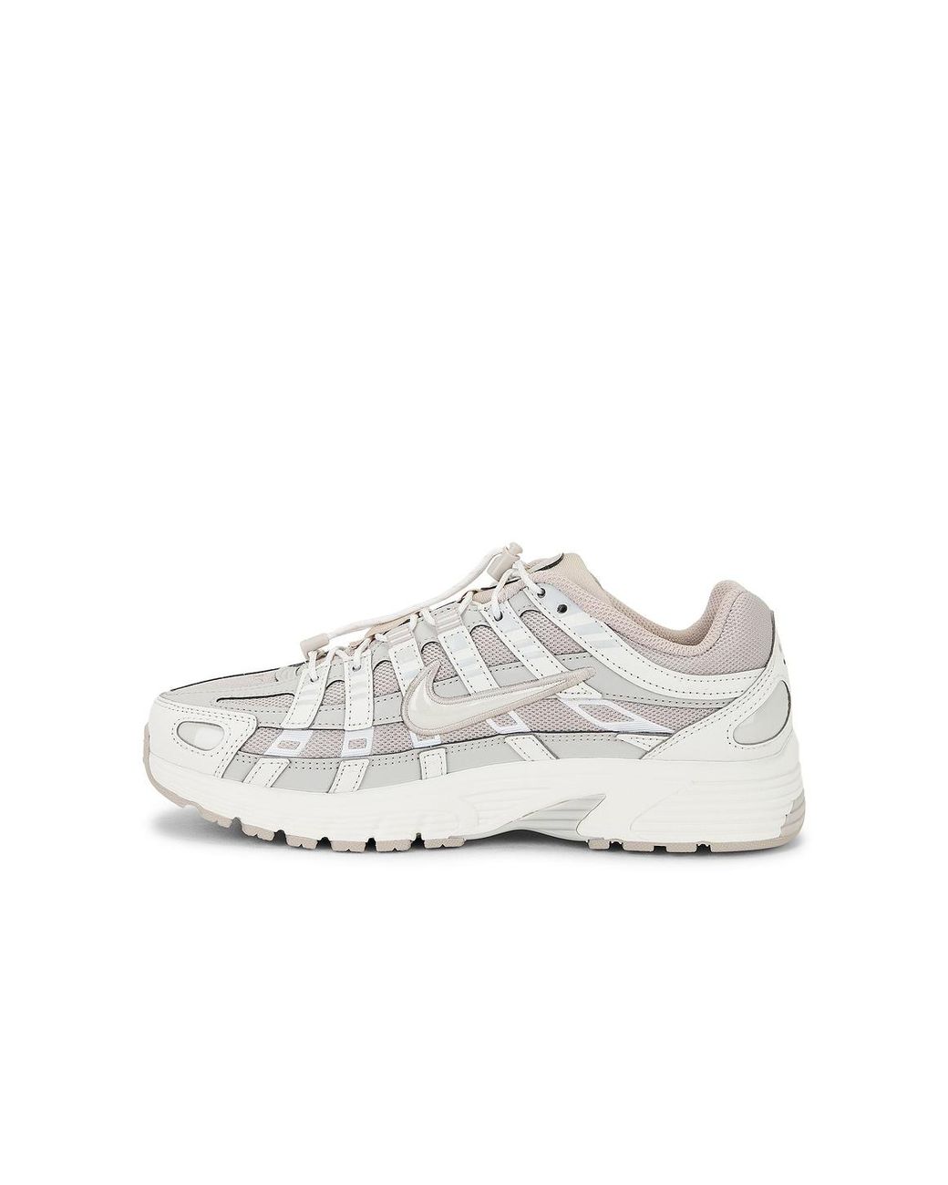 Nike White P-6000 Sneaker
