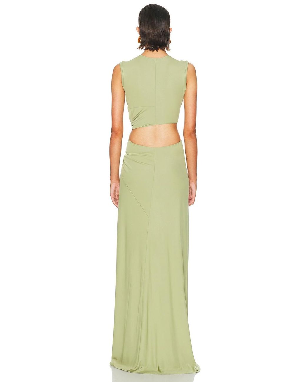 Sid Neigum Metallic Triple Loop Knit Dress