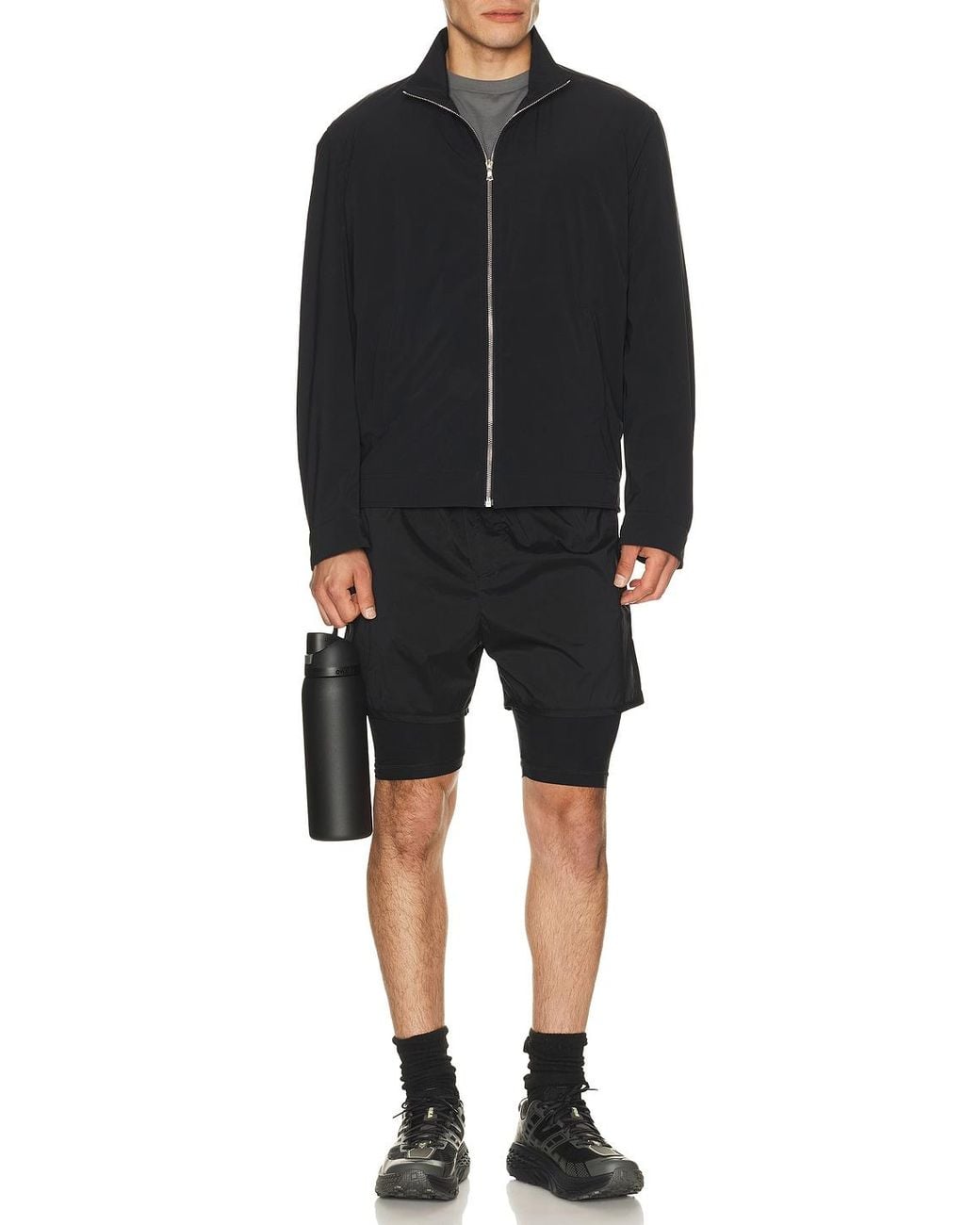 True Tribe Black Run Short for men