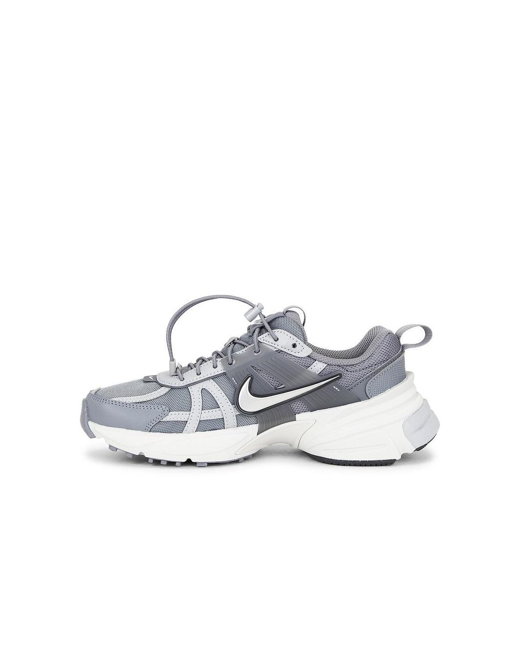 Nike White V2K Run Speed Lace Sneaker