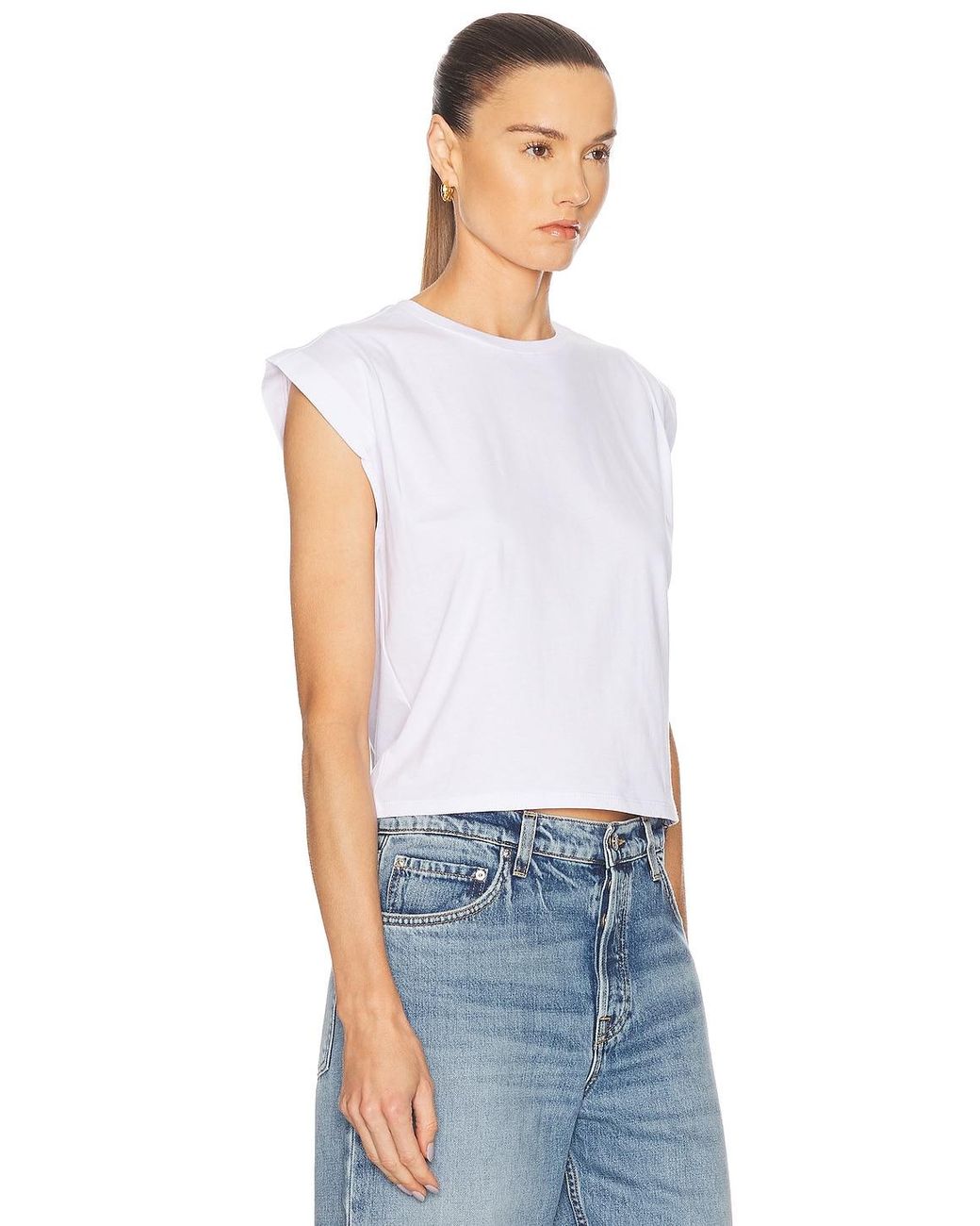 GRLFRND White Muscle Tee