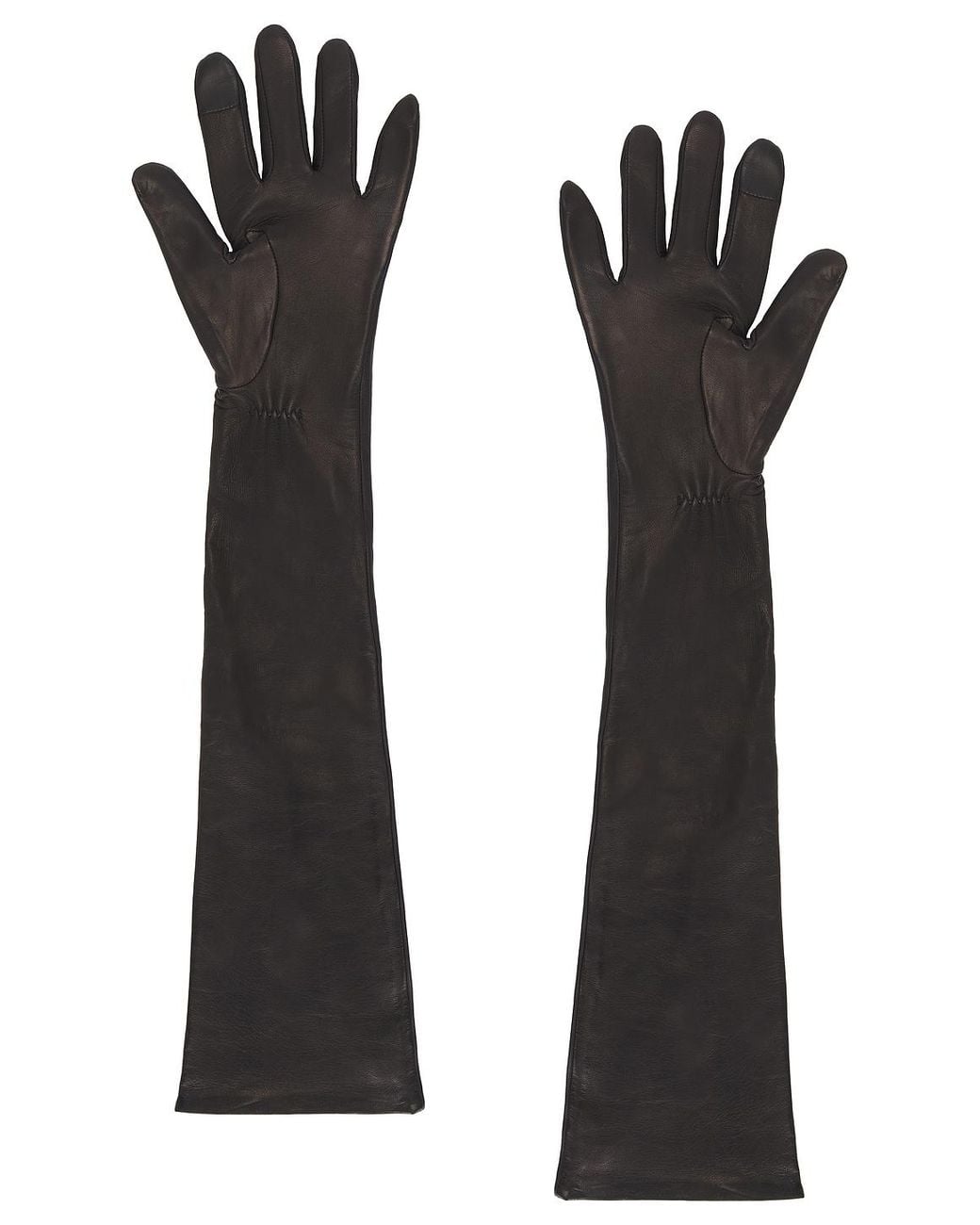 Handsome Stockholm Black Essentials Extra Long Gloves