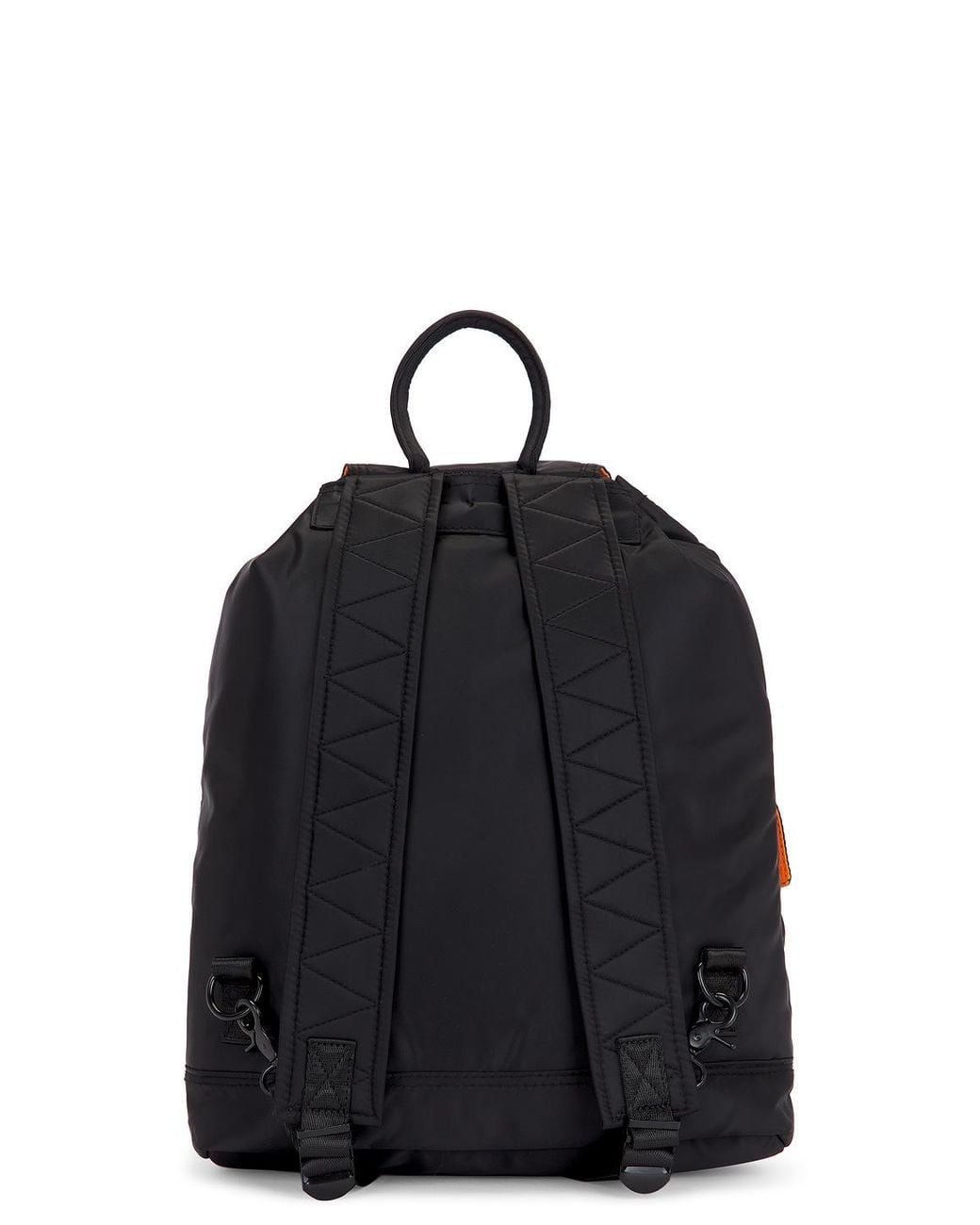 Alpha Industries Black Nylon Backpack for men