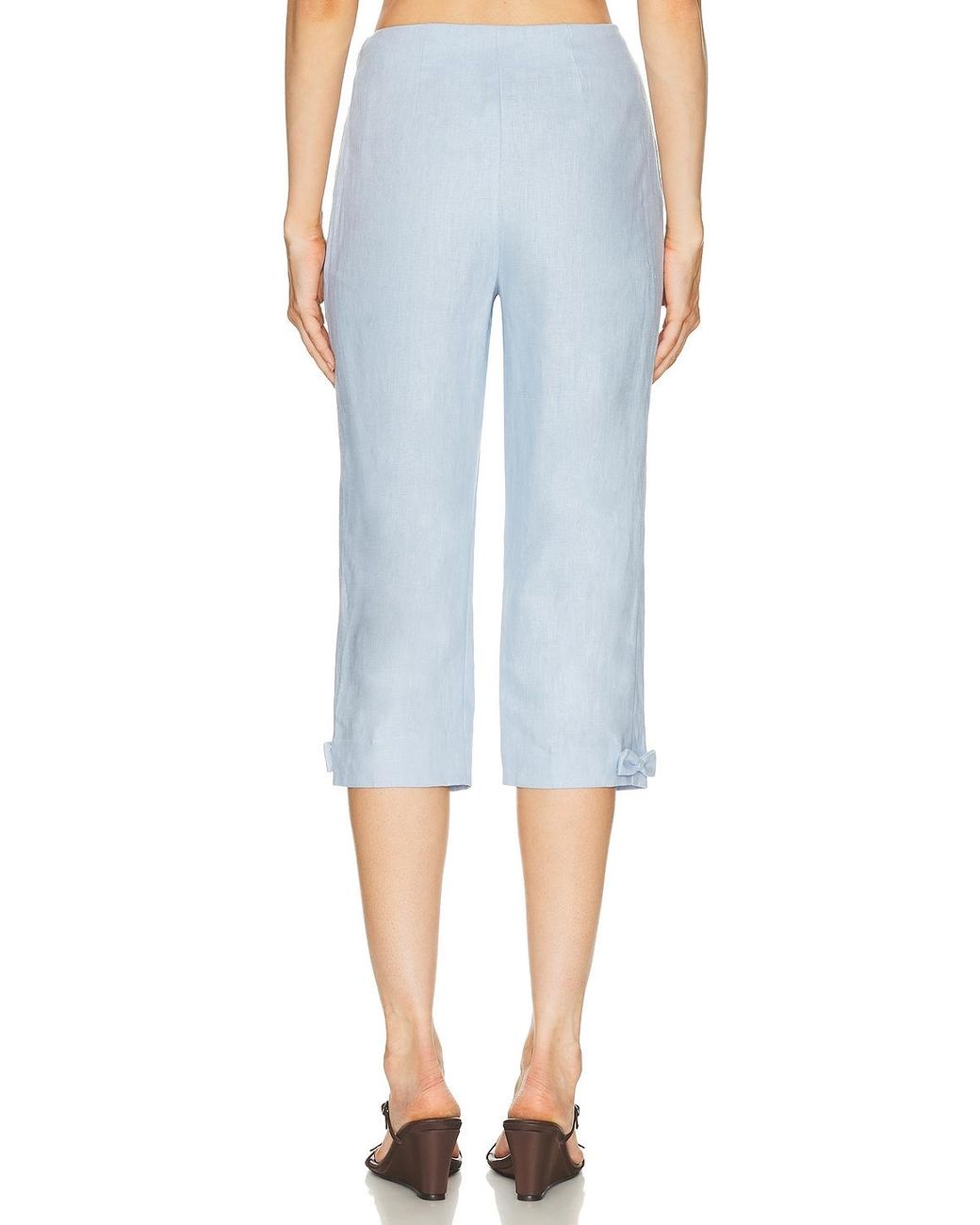 Posse Blue Harper Capri Pant