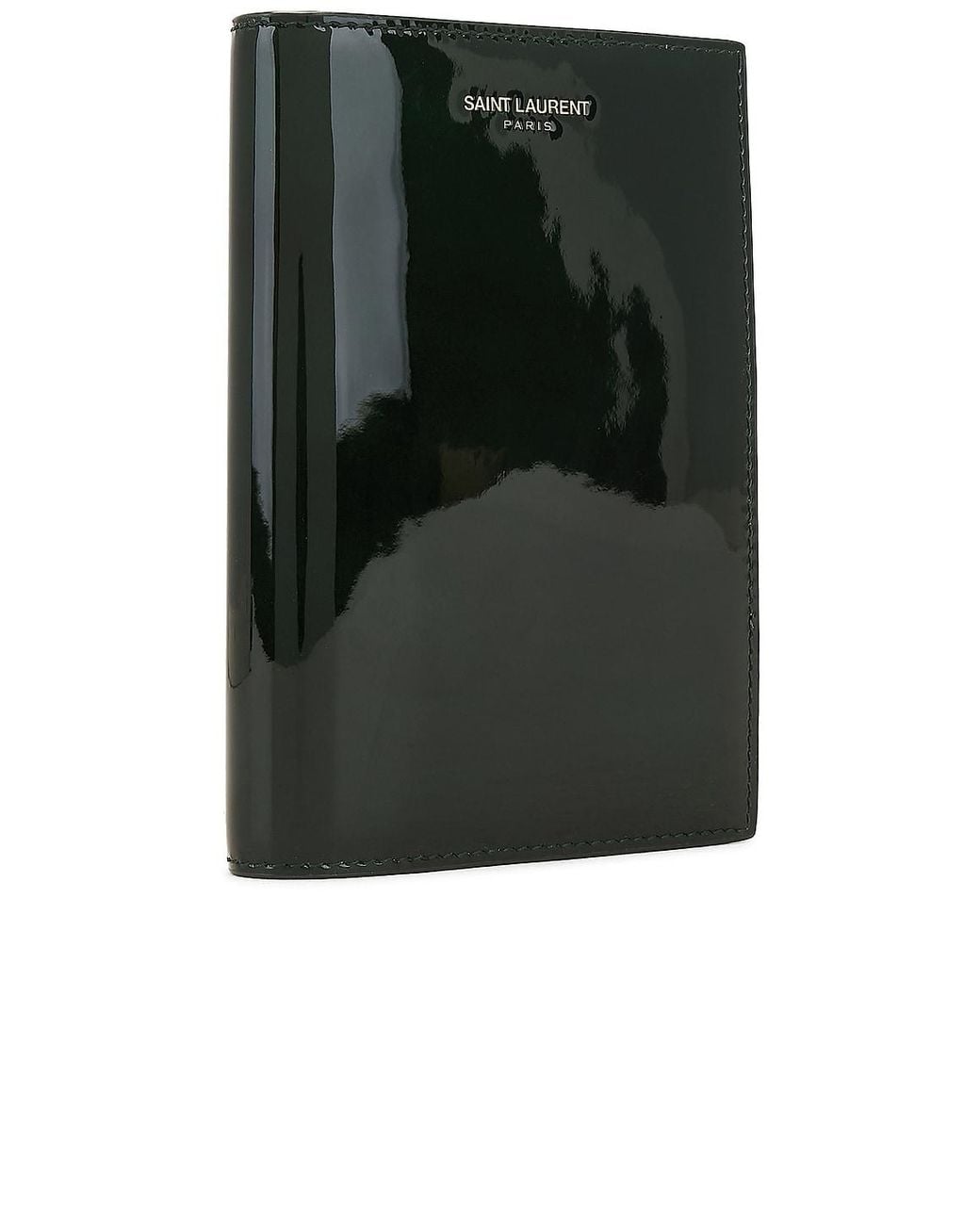 Saint Laurent Green Passport Case