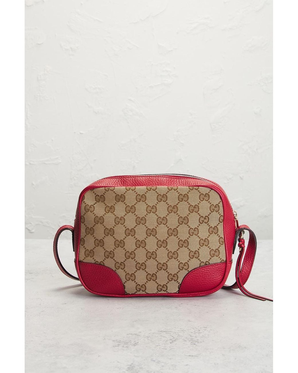 Gucci Red Mini Bree Messenger Bag