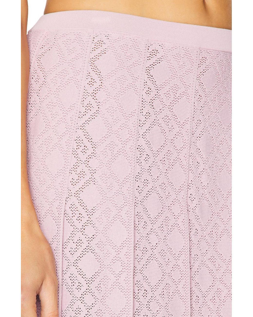 Givenchy Pink Pleated Mini Skirt