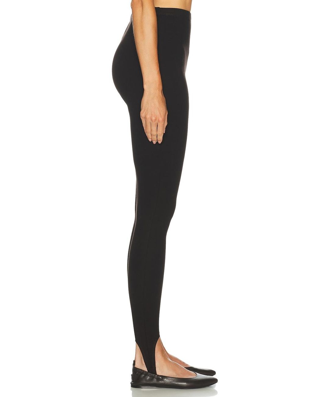 Leset Black Rio Stirrup Legging