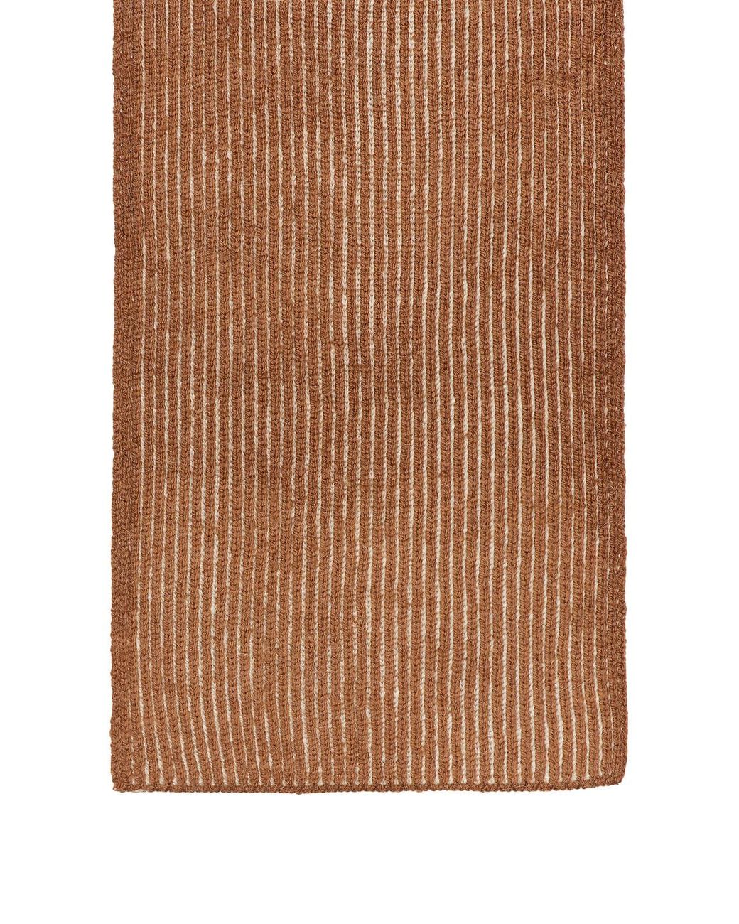 Varley Brown Deville Plated Scarf