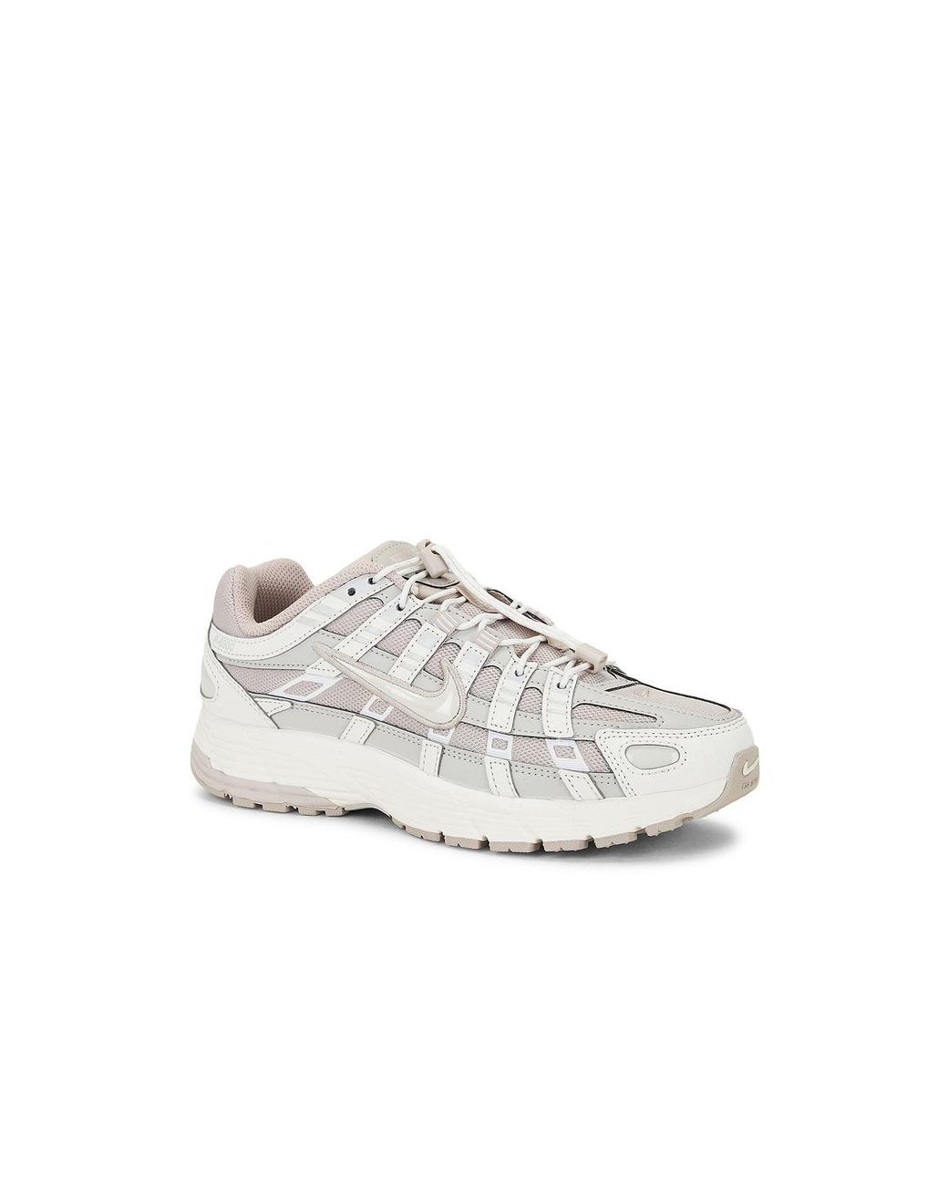 Nike White P-6000 Sneaker
