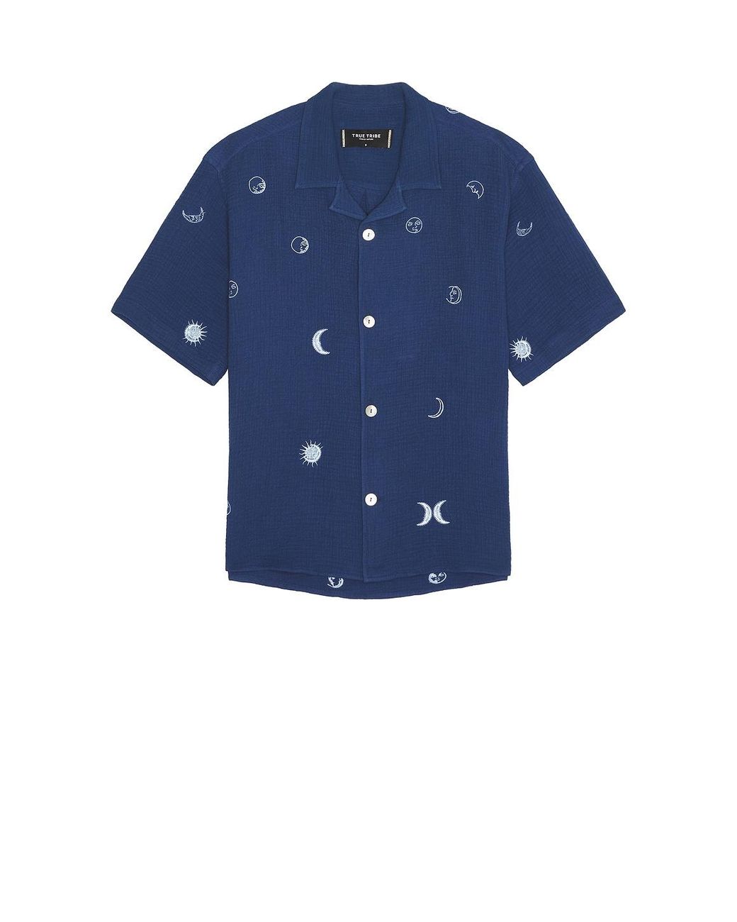True Tribe Blue Pablo Shirt for men