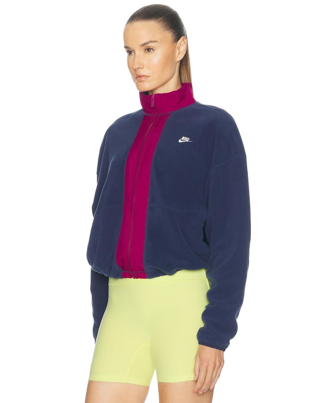 Nike Blue Studio Fleece Jacket