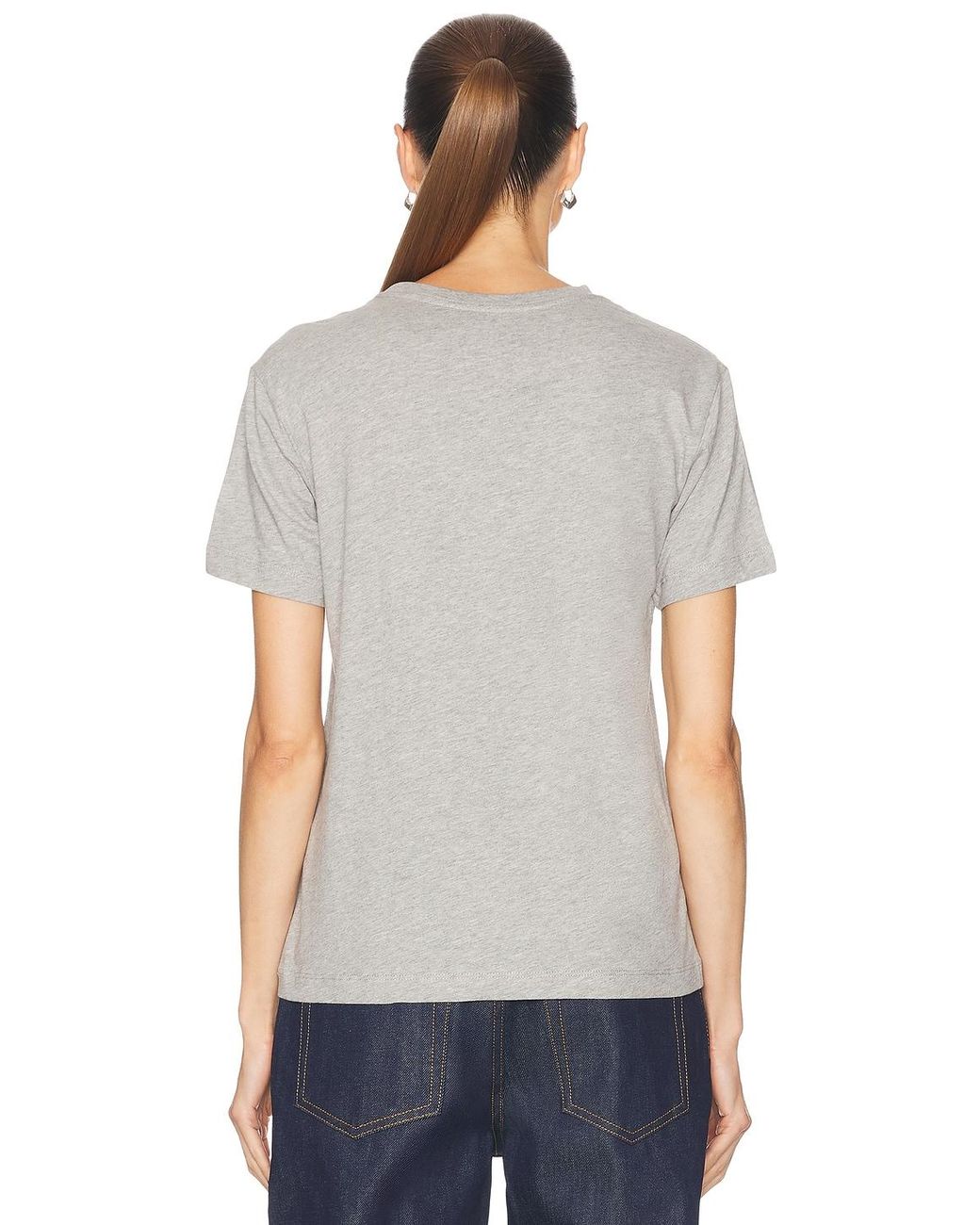 GRLFRND Gray Small Tee