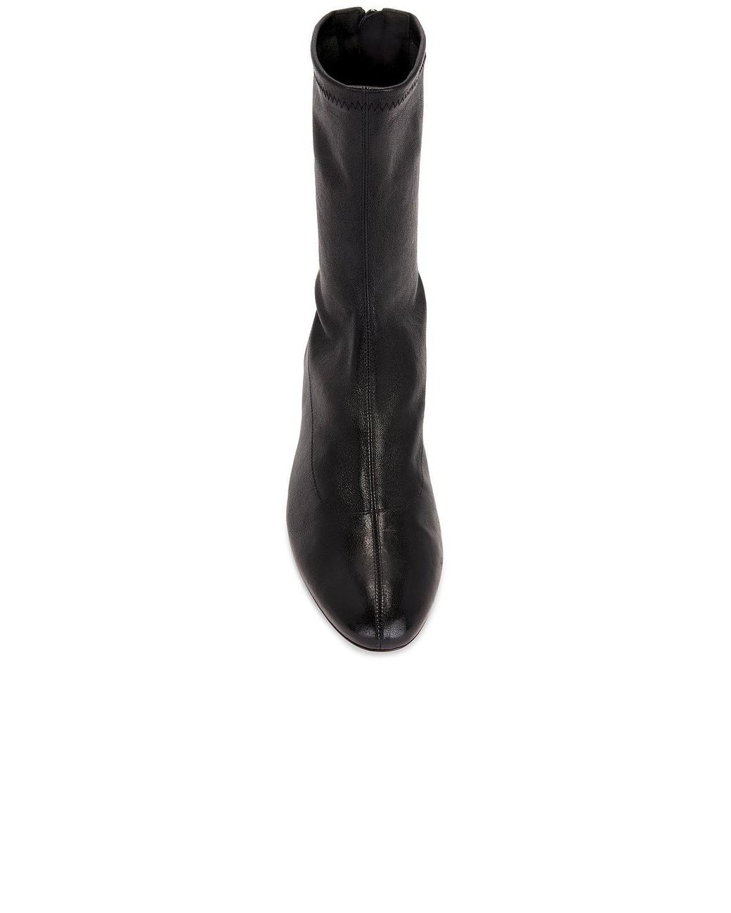 Khaite Black Apollo Flat Boot