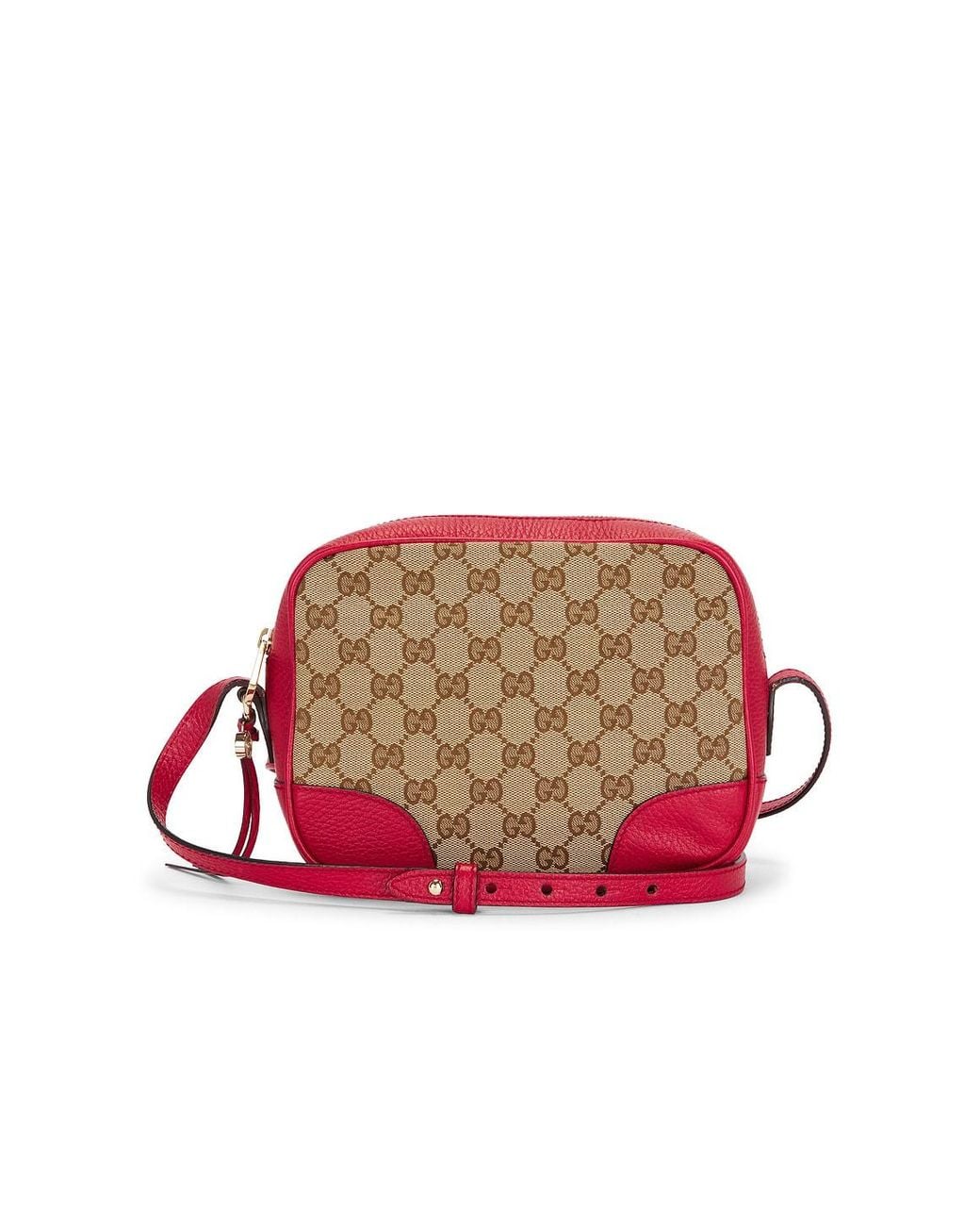 Gucci Red Mini Bree Messenger Bag