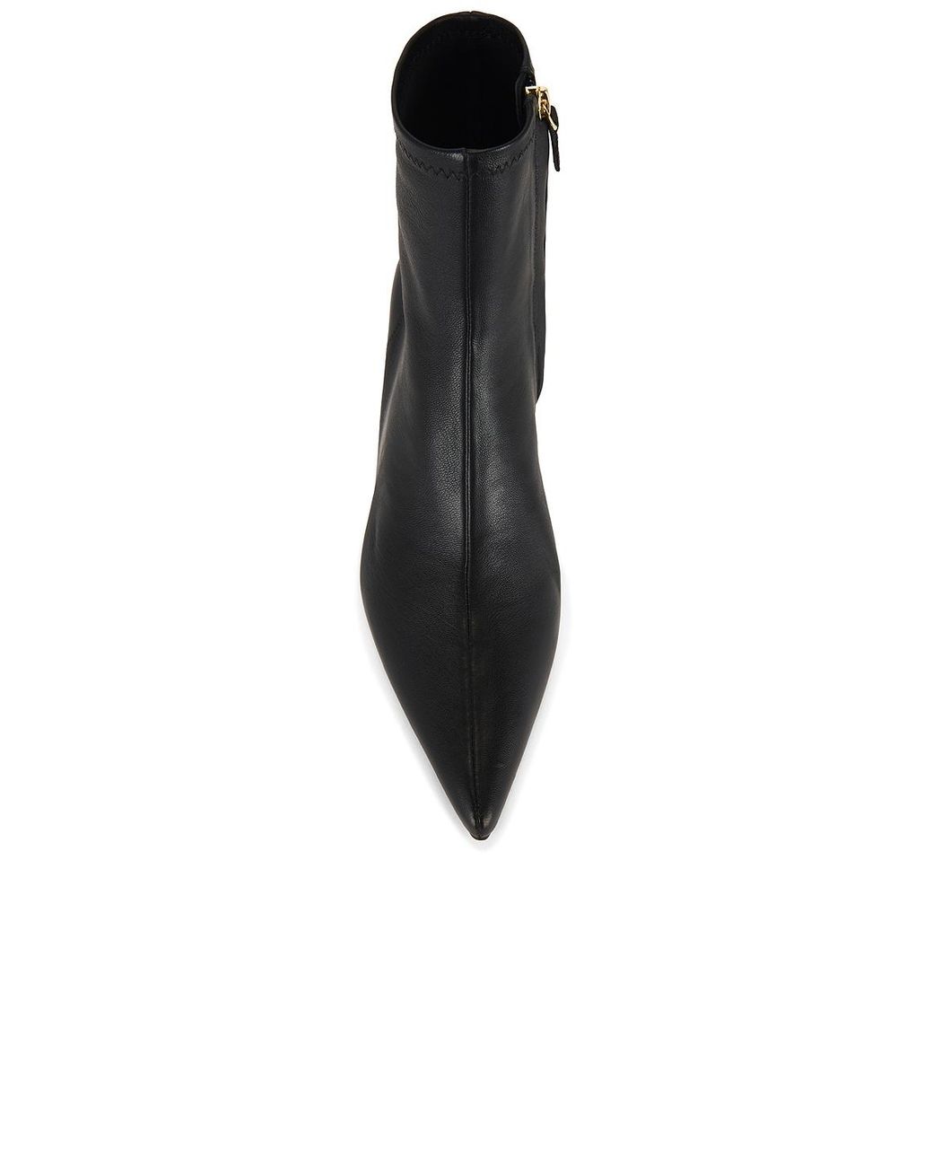 Jonathan Simkhai Black Joni Stretch Leather Ankle Boot