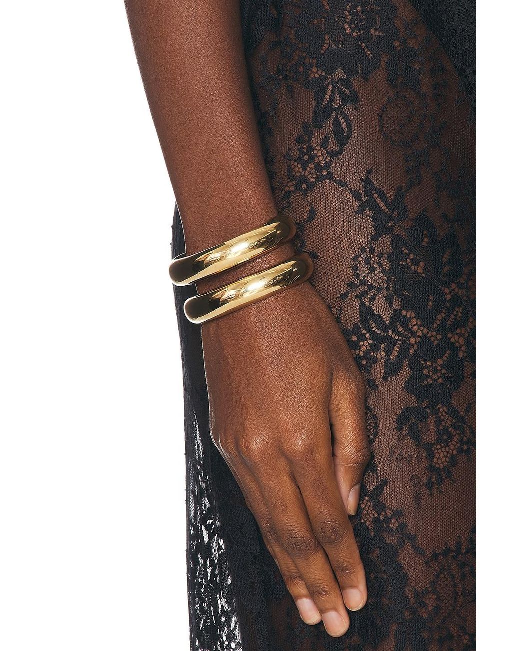 Agmes Metallic Charlotte Cuff