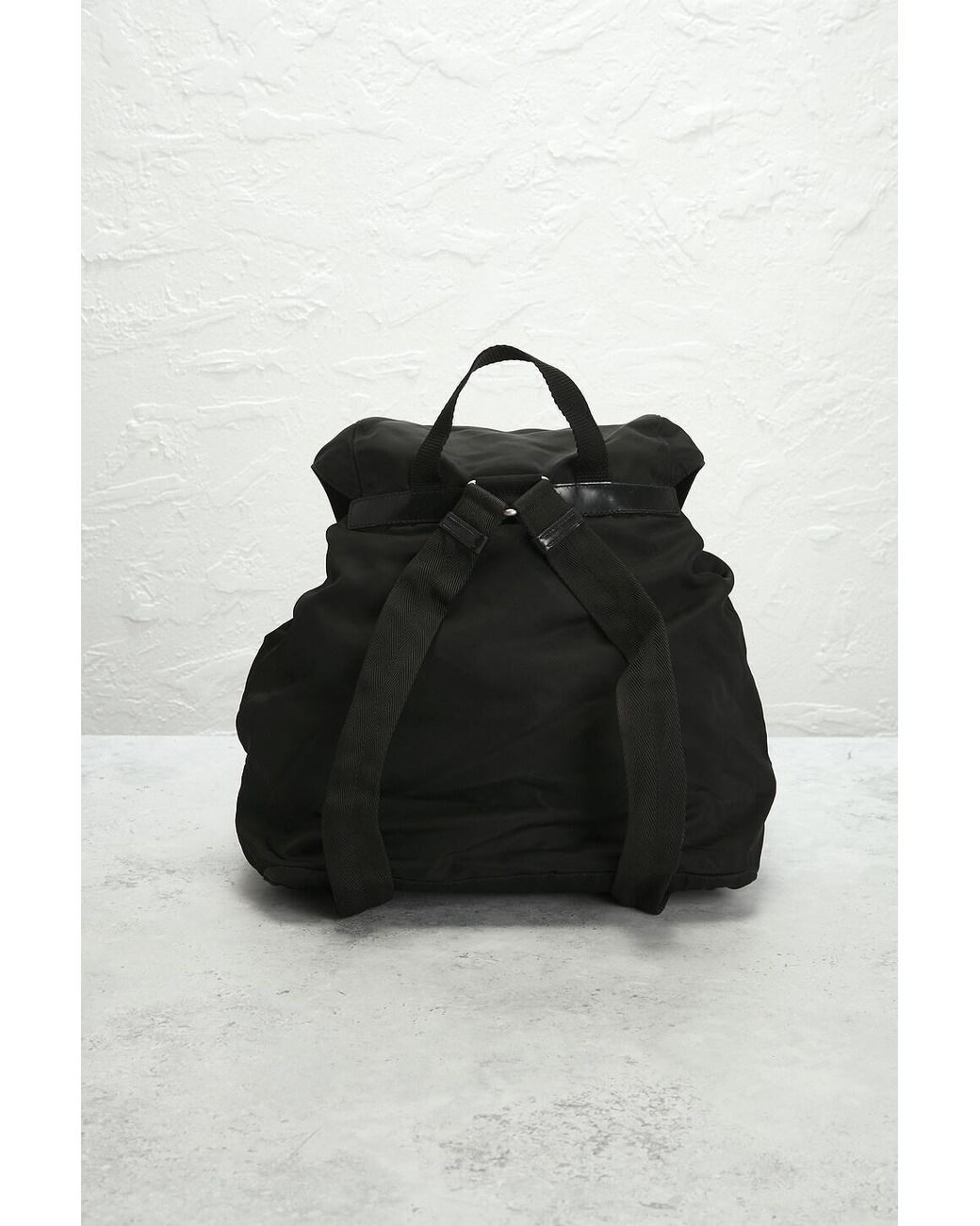 Prada Black Tessuto Backpack