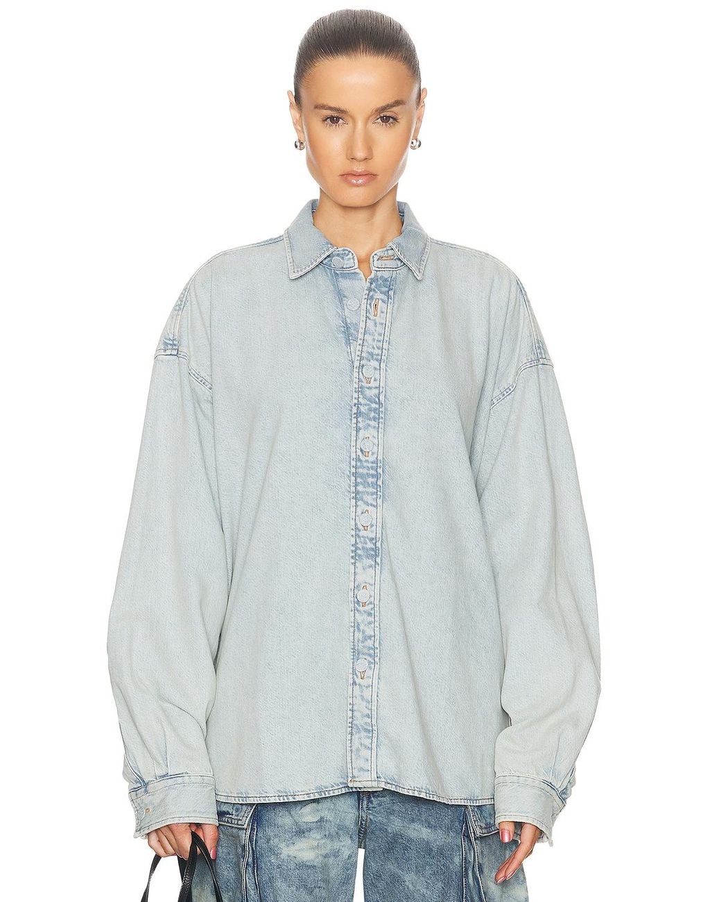 Acne button down dress hotsell
