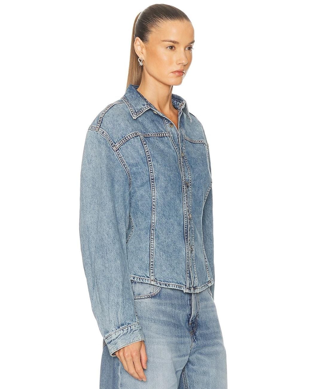 Haikure Blue Lee Jacket