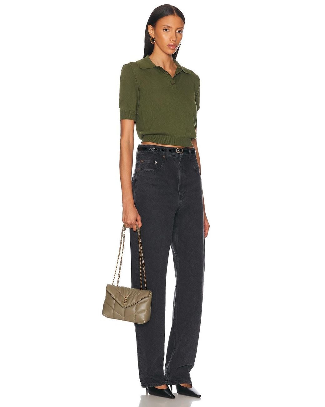 Saint Laurent Multicolor Mini Puffer Bag