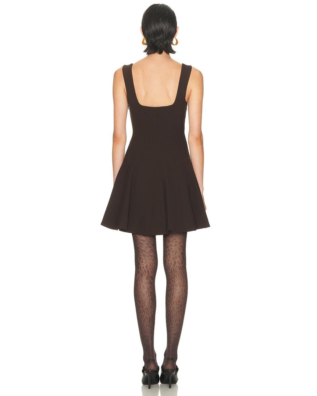 Jonathan Simkhai Black Bronte Mini Dress
