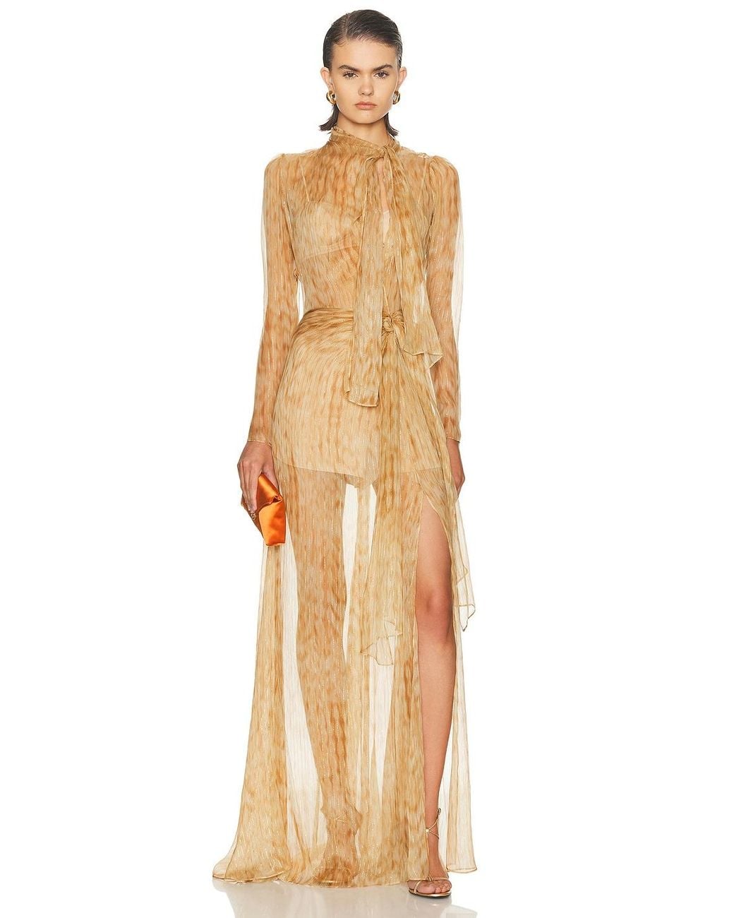 Alexis Lexia Dress in Natural | Lyst