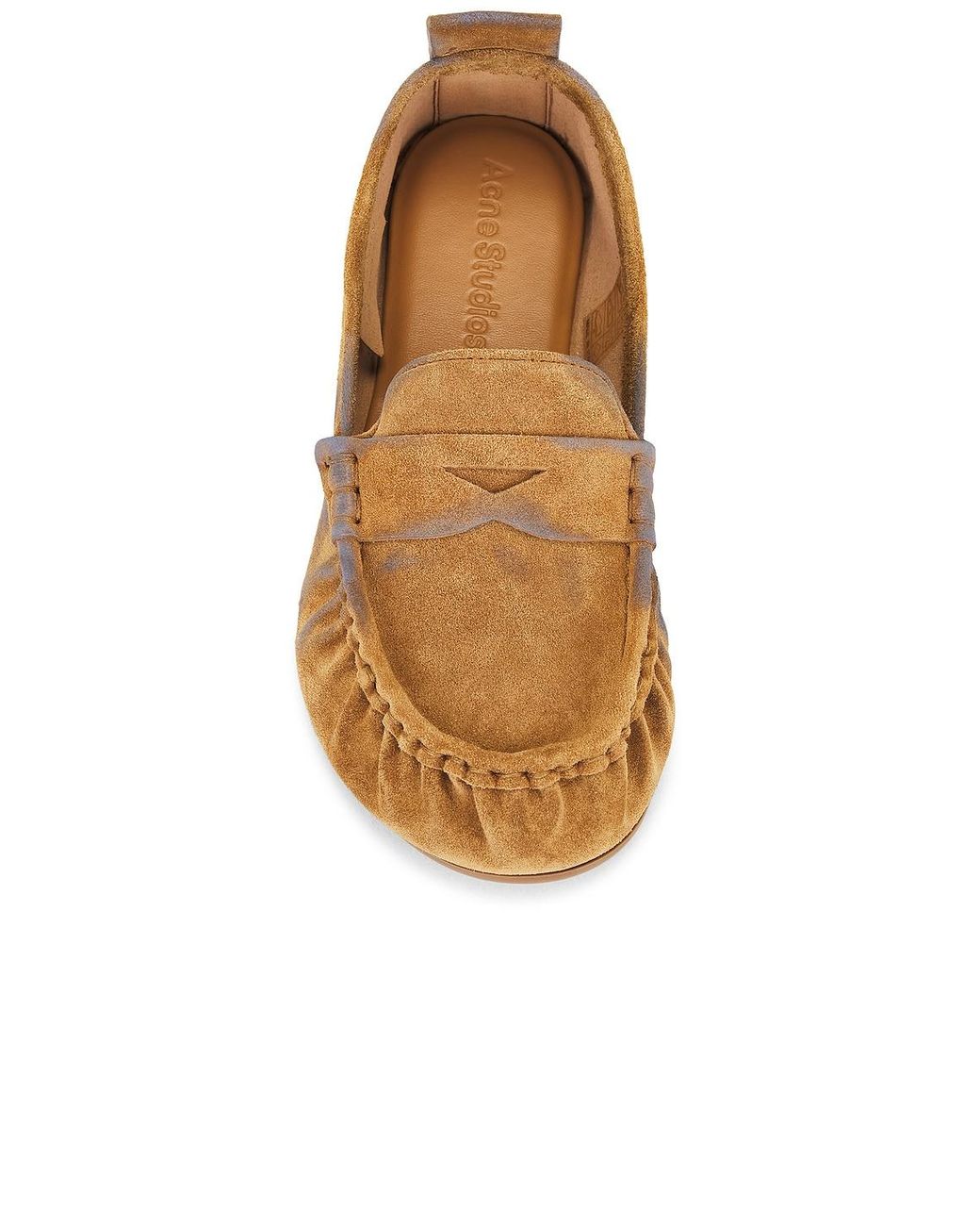 Acne White Bojan Loafer
