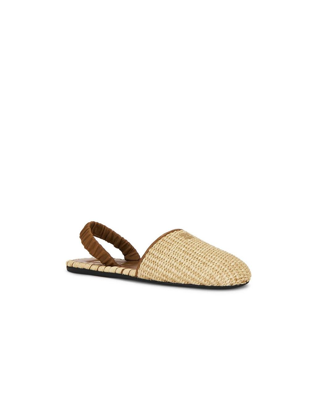 Miu Miu Multicolor Ruches Slingback Flat