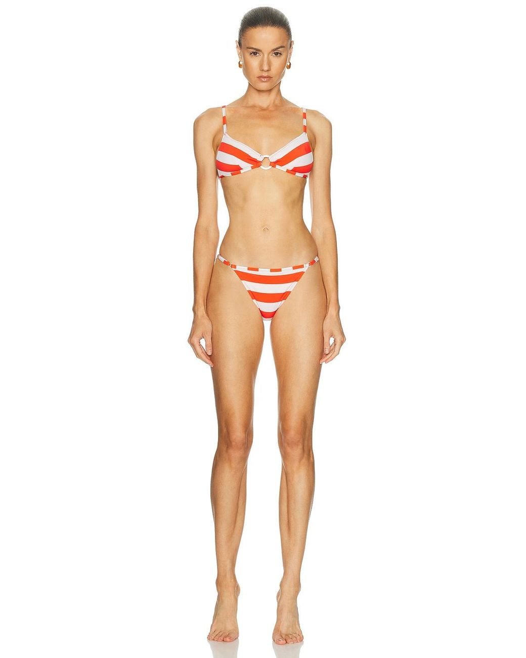Solid & Striped Orange The Lulu Bikini Bottom