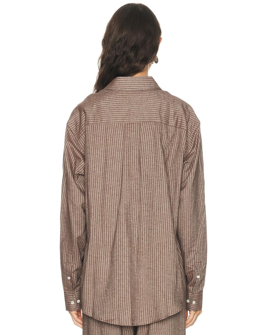 Comme Si Brown La Shirt Classica
