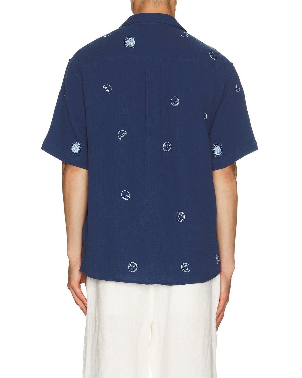 True Tribe Blue Pablo Shirt for men