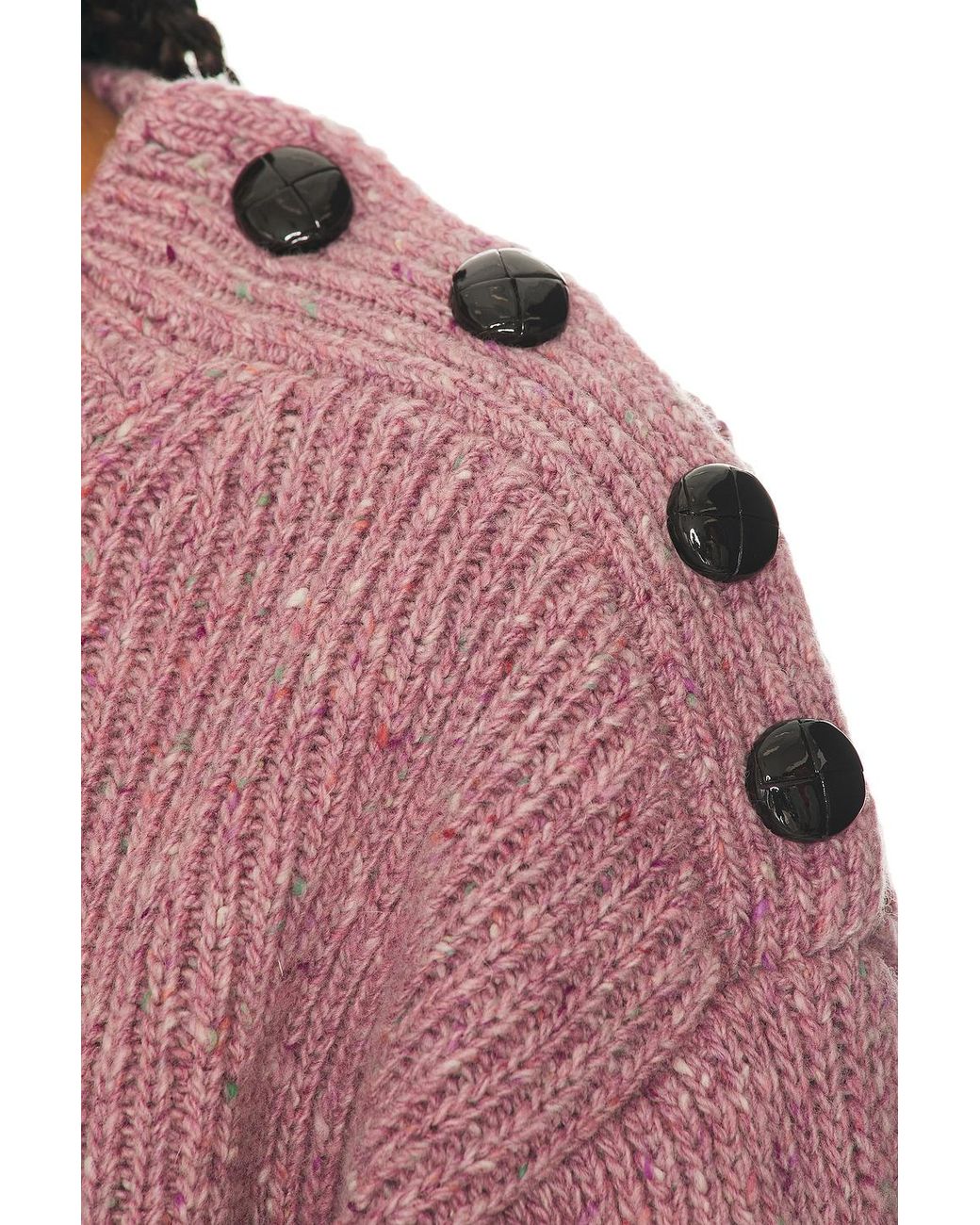 Chloé Red Mock Neck Sweater