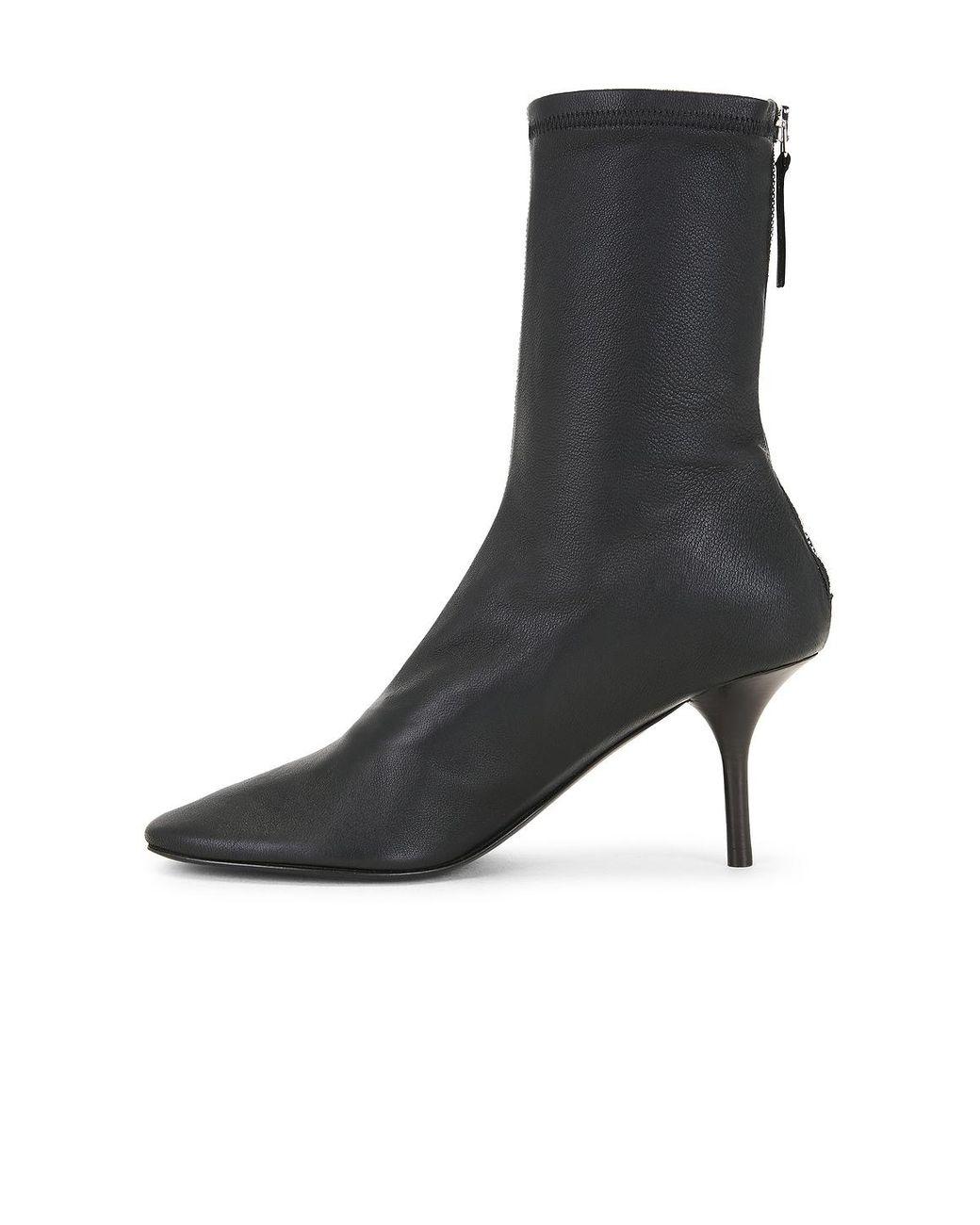 Acne Black Back Ankle Boot