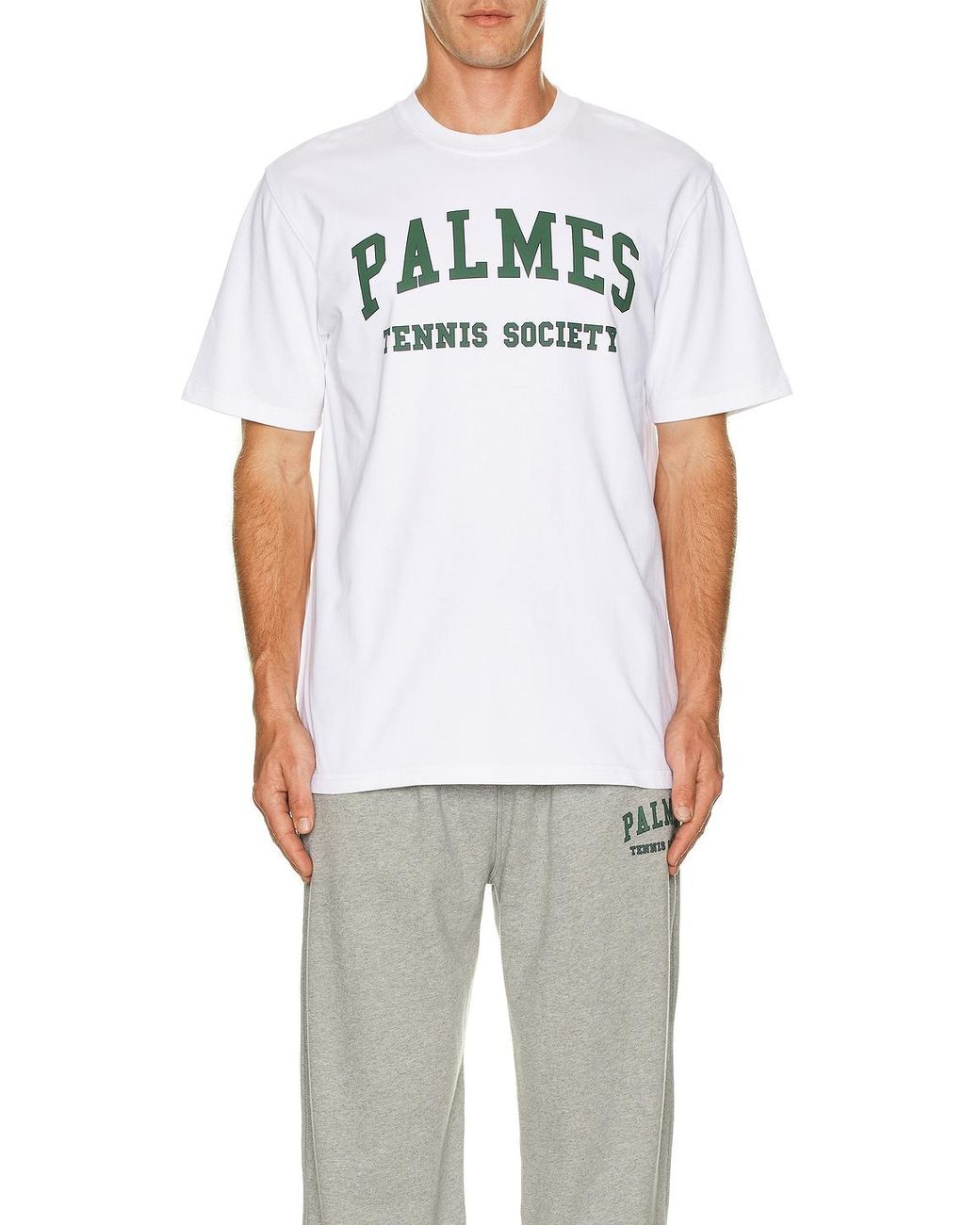 Palmes White Ivan T Shirt for men